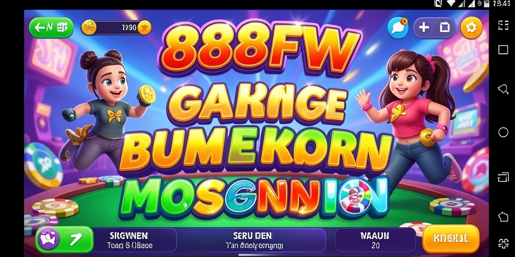 Tampilan gameplay Bingo yang seru dan interaktif di 888FW.
