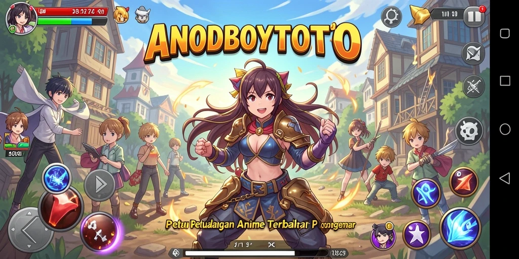 Gameplay seru ANOBOYTOTO dengan karakter anime yang mengagumkan.