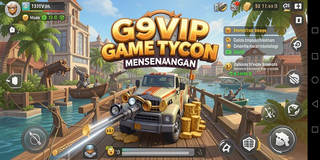 Screenshot menampilkan aksi seru dalam permainan Tycoon.