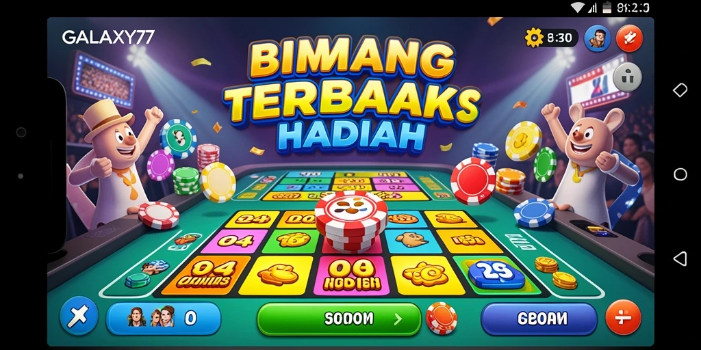 Tampilan gameplay menarik dari GALAXY77 dengan suasana Bingo yang seru.