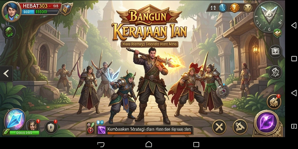 Tangkapan layar HEBAT303 menampilkan aksi pertempuran strategis yang mendebarkan.