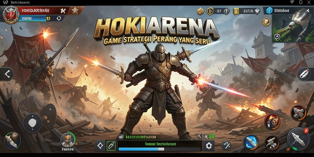 Tampilan gameplay HOKIARENA yang menarik dan penuh aksi.