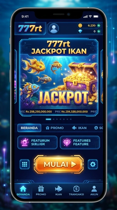 Tampilan antarmuka aplikasi 777rt yang intuitif.